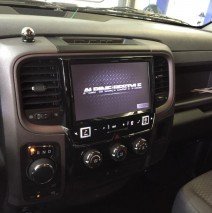 Alpine 9″ Navi Package in Dodge RAM