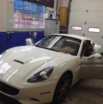 Window Tint on Ferarri